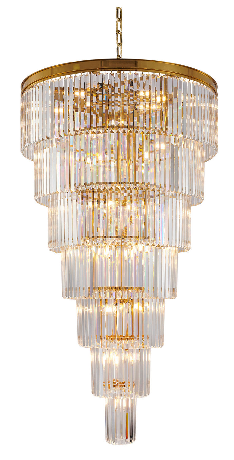 Bethel International Canada - 34 Light Chandelier - Brass- Union Lighting Luminaires Decor