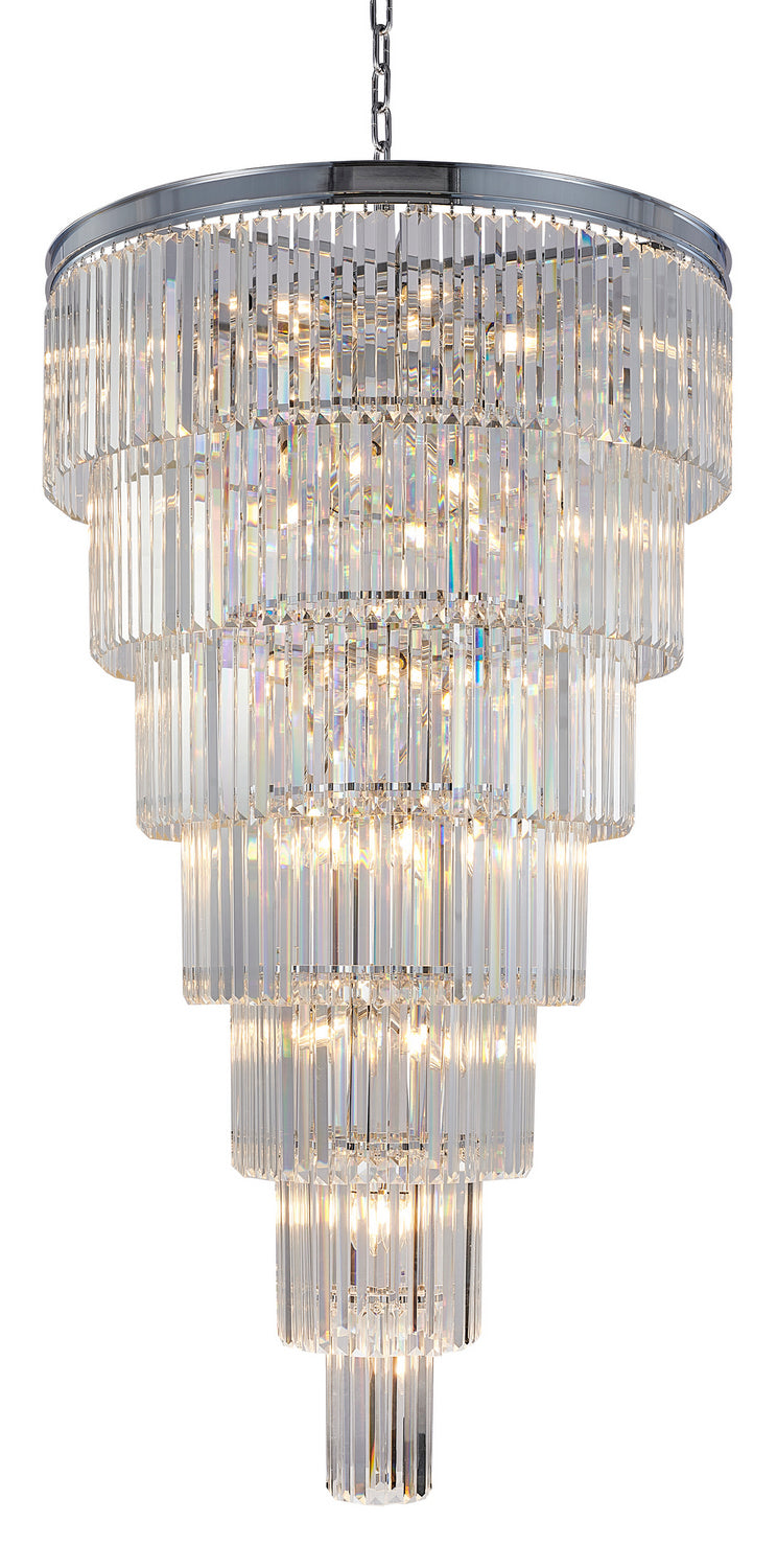 Bethel International Canada - 34 Light Chandelier - Chrome- Union Lighting Luminaires Decor