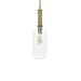 Palecek - One Light Pendant - Bronson - Antique Brass- Union Lighting Luminaires Decor