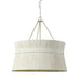 Palecek - Chandelier - Cassidy - Off-White- Union Lighting Luminaires Decor