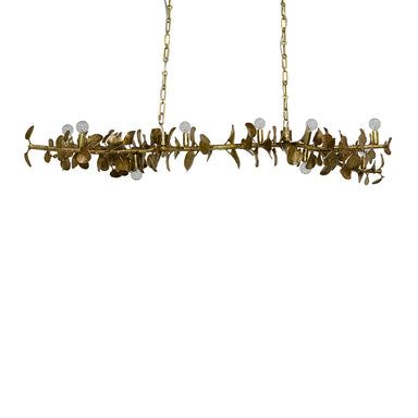 Palecek Canada - Chandelier - Eucalyptus - Satin Brass- Union Lighting Luminaires Decor