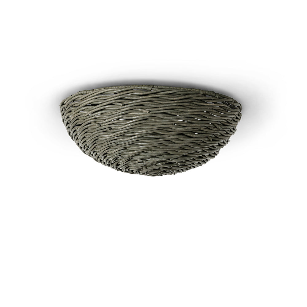 Palecek Canada - Two Light Flush Mount - Wisteria - Grey- Union Lighting Luminaires Decor