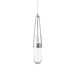 Hubbardton Forge - One Light Mini Pendant - Link - Sterling- Union Lighting Luminaires Decor