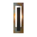 Hubbardton Forge - One Light Wall Sconce - Vertical Bar - Black- Union Lighting Luminaires Decor