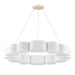 Corbett Lighting Canada - 12 Light Chandelier - Opal - Soft White- Union Lighting Luminaires Decor