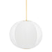 Hudson Valley Canada - One Light Pendant - Jupiter - Aged Brass- Union Lighting Luminaires Decor