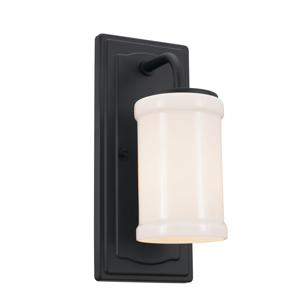 Kichler Canada - One Light Wall Sconce - Vetivene - Textured Black- Union Lighting Luminaires Decor