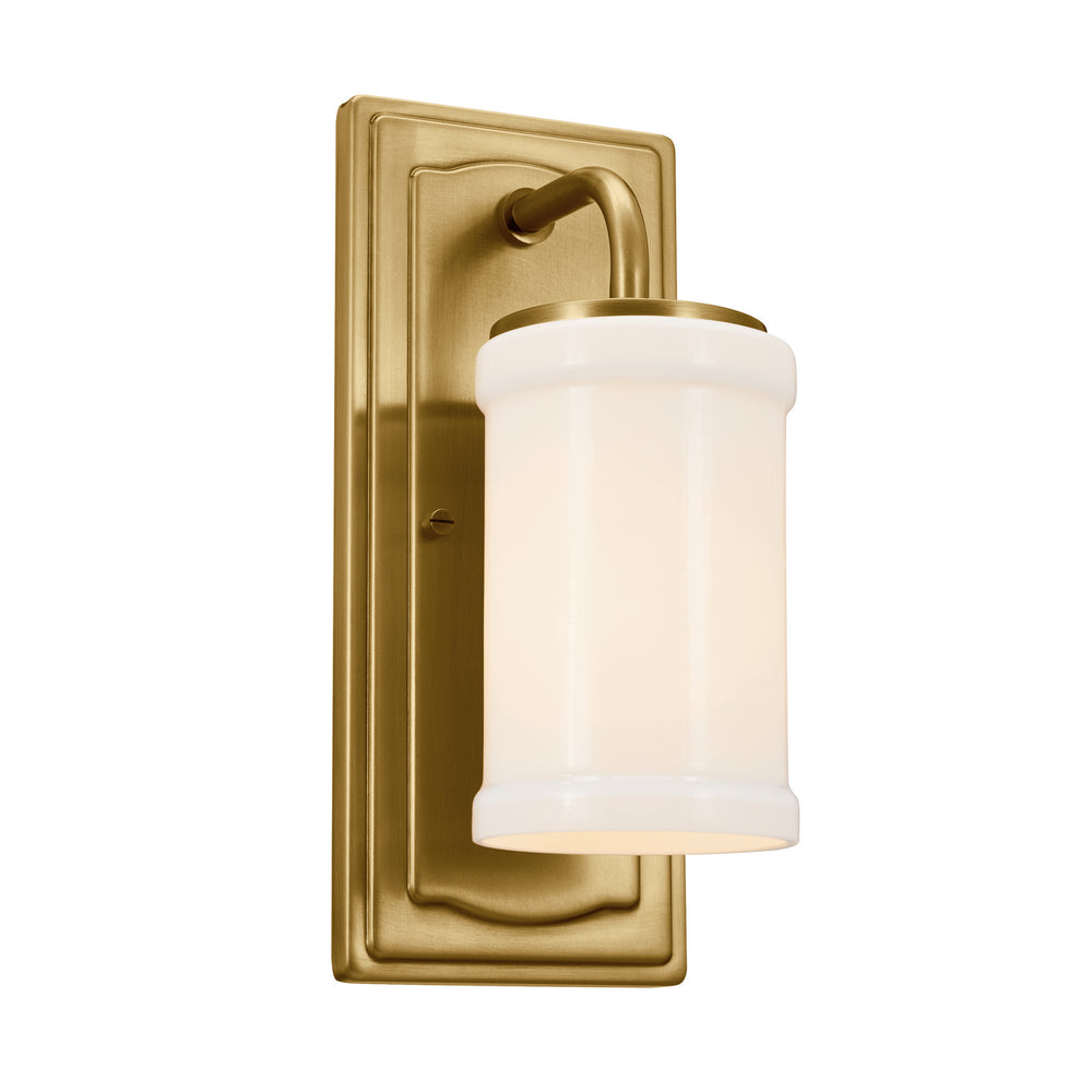 Kichler Canada - One Light Wall Sconce - Vetivene - Natural Brass- Union Lighting Luminaires Decor