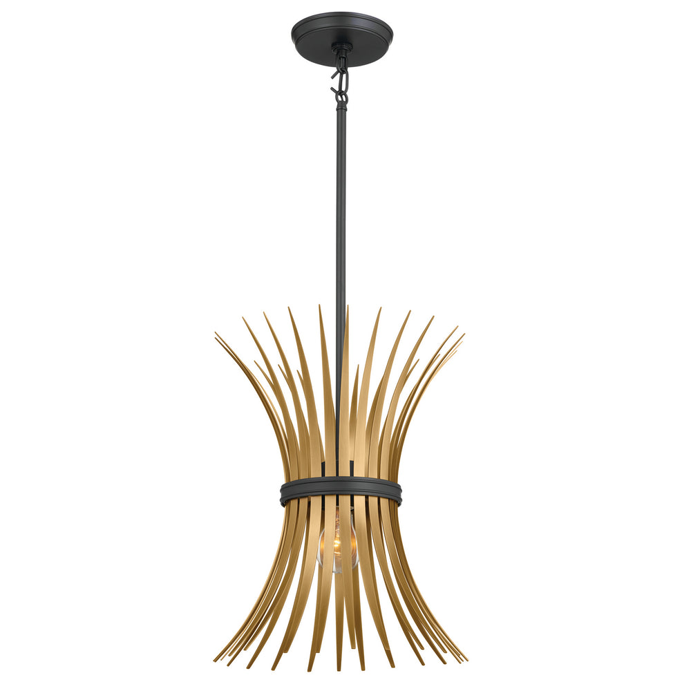 Kichler Canada - One Light Pendant - Baile - Black- Union Lighting Luminaires Decor