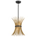 Kichler Canada - One Light Pendant - Baile - Black- Union Lighting Luminaires Decor