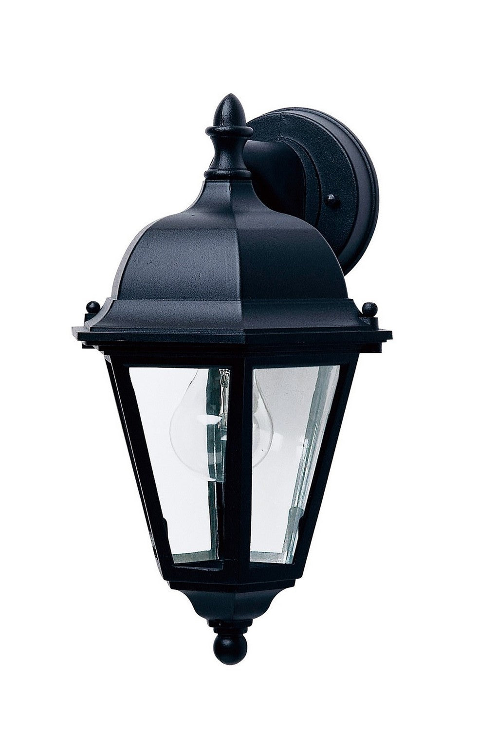 Maxim - One Light Outdoor Wall Lantern - Westlake - Black- Union Lighting Luminaires Decor