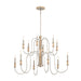 Kichler Canada - 12 Light Chandelier - Karthe - Brushed Nickel- Union Lighting Luminaires Decor