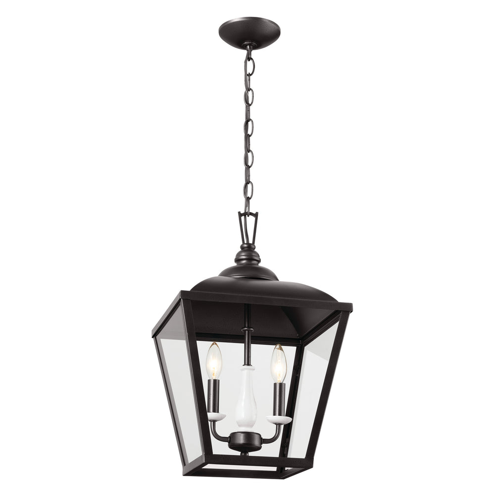 Kichler Canada - Two Light Pendant - Dame - Anvil Iron- Union Lighting Luminaires Decor