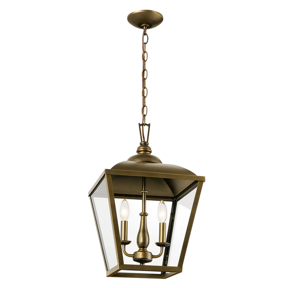Kichler Canada - Two Light Pendant - Dame - Character Bronze- Union Lighting Luminaires Decor