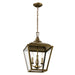 Kichler Canada - Two Light Pendant - Dame - Character Bronze- Union Lighting Luminaires Decor