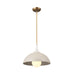 Kichler Canada - One Light Pendant - Fira - Greige- Union Lighting Luminaires Decor