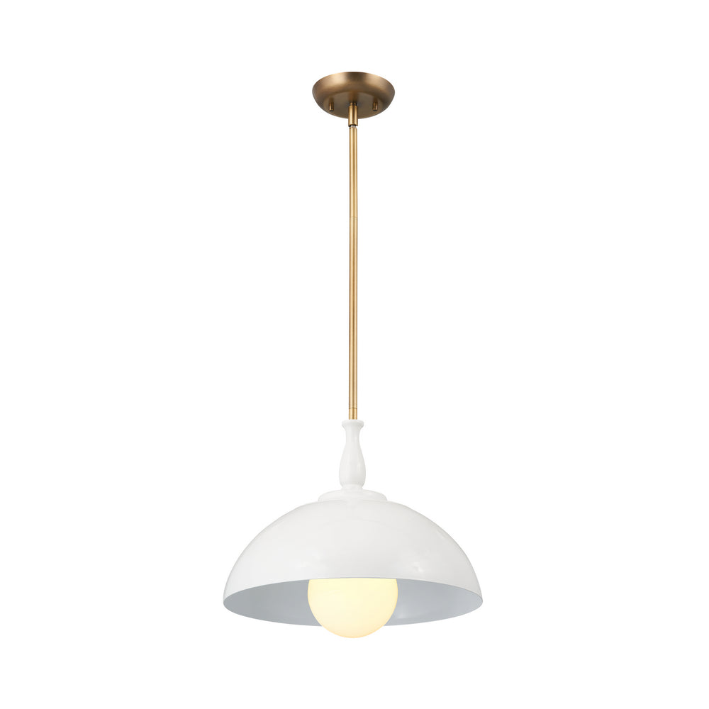 Kichler Canada - One Light Pendant - Fira - White- Union Lighting Luminaires Decor