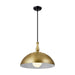 Kichler Canada - One Light Pendant - Fira - Natural Brass- Union Lighting Luminaires Decor