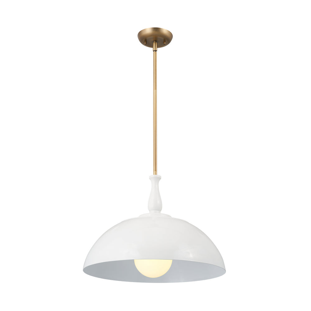 Kichler Canada - One Light Pendant - Fira - White- Union Lighting Luminaires Decor
