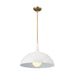 Kichler Canada - One Light Pendant - Fira - White- Union Lighting Luminaires Decor