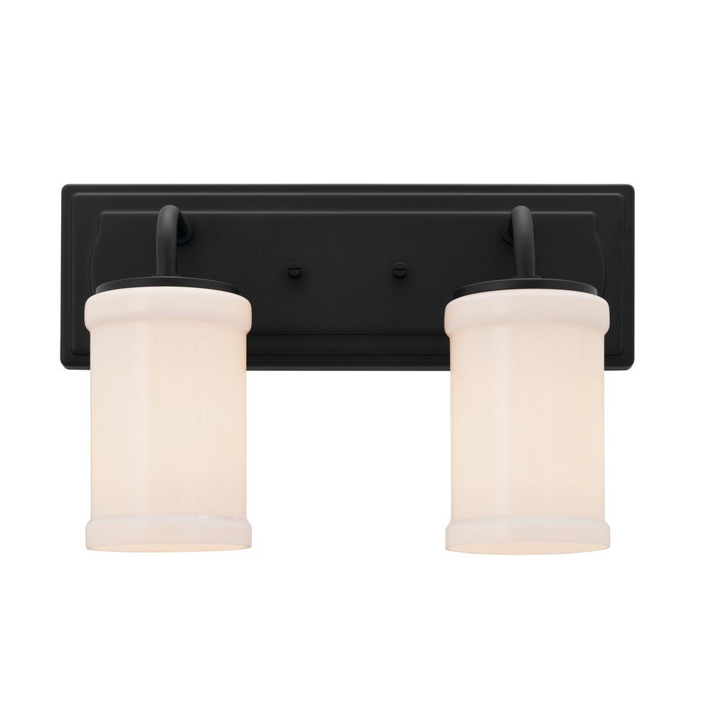 Kichler Canada - Two Light Bath - Vetivene - Textured Black- Union Lighting Luminaires Decor