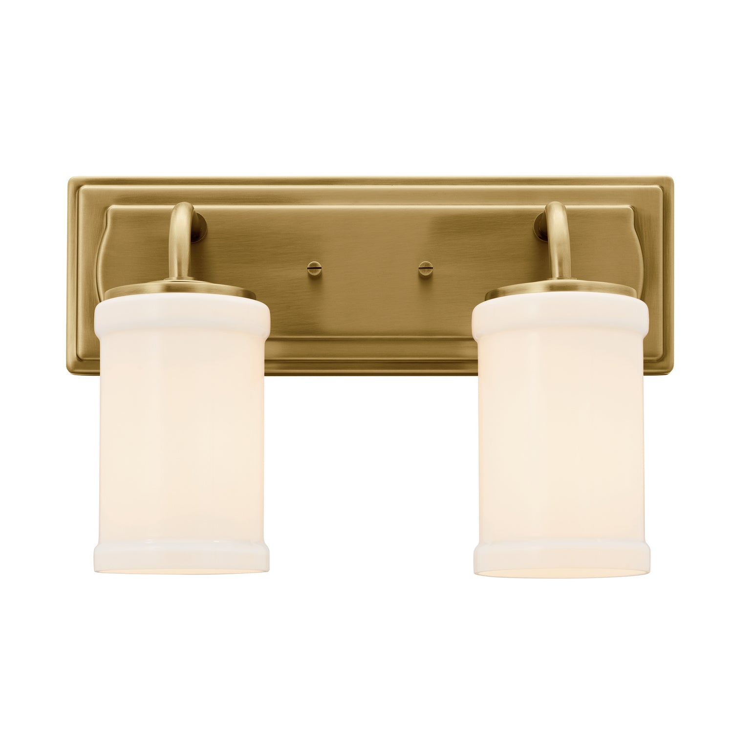 Kichler Canada - Two Light Bath - Vetivene - Natural Brass- Union Lighting Luminaires Decor