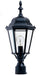 Maxim - One Light Outdoor Pole/Post Lantern - Westlake - Black- Union Lighting Luminaires Decor