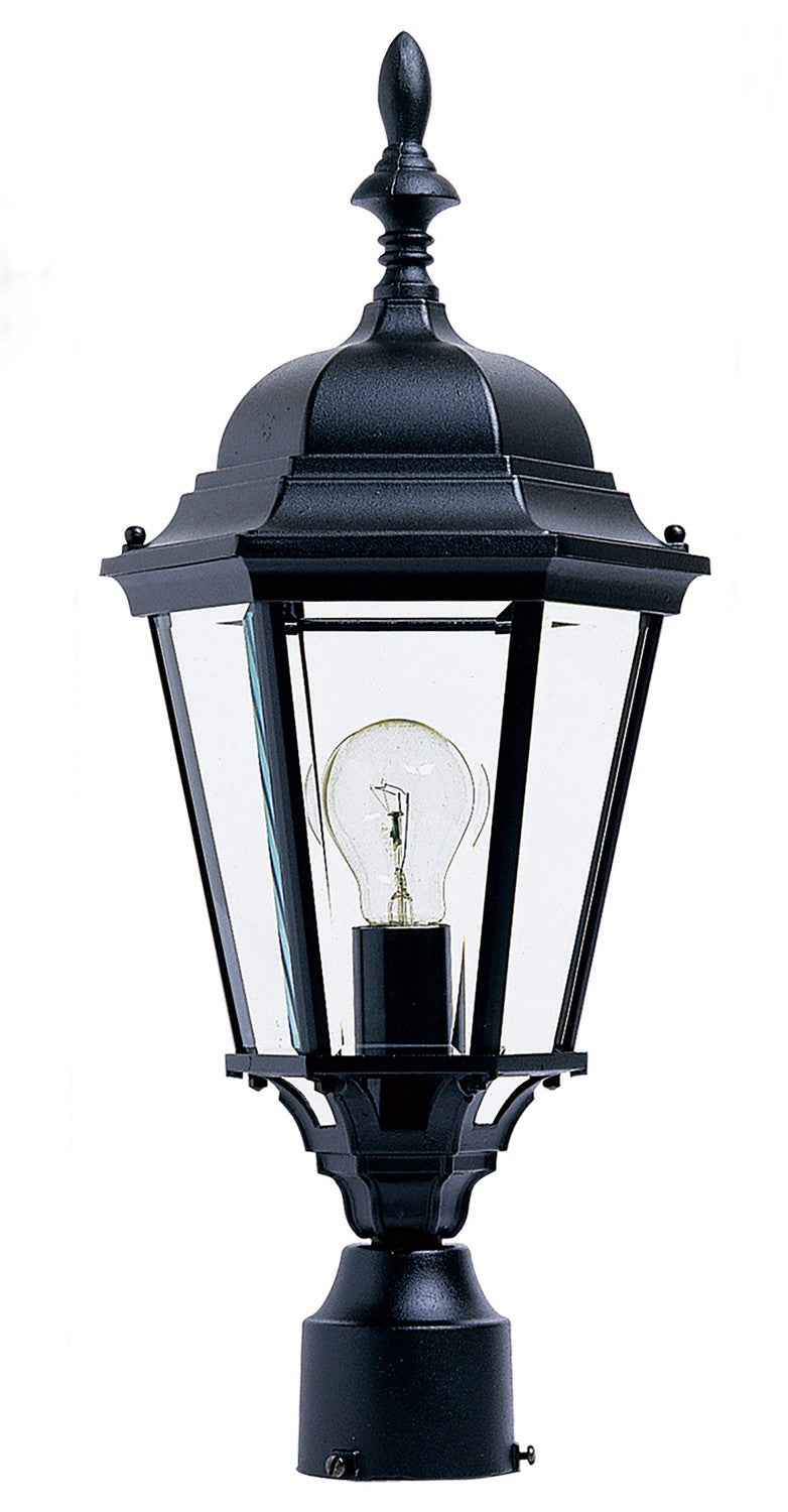 Maxim - One Light Outdoor Pole/Post Lantern - Westlake - Black- Union Lighting Luminaires Decor