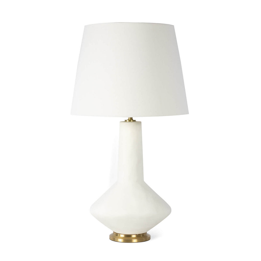 Regina Andrew Canada - One Light Table Lamp - Kayla - White- Union Lighting Luminaires Decor