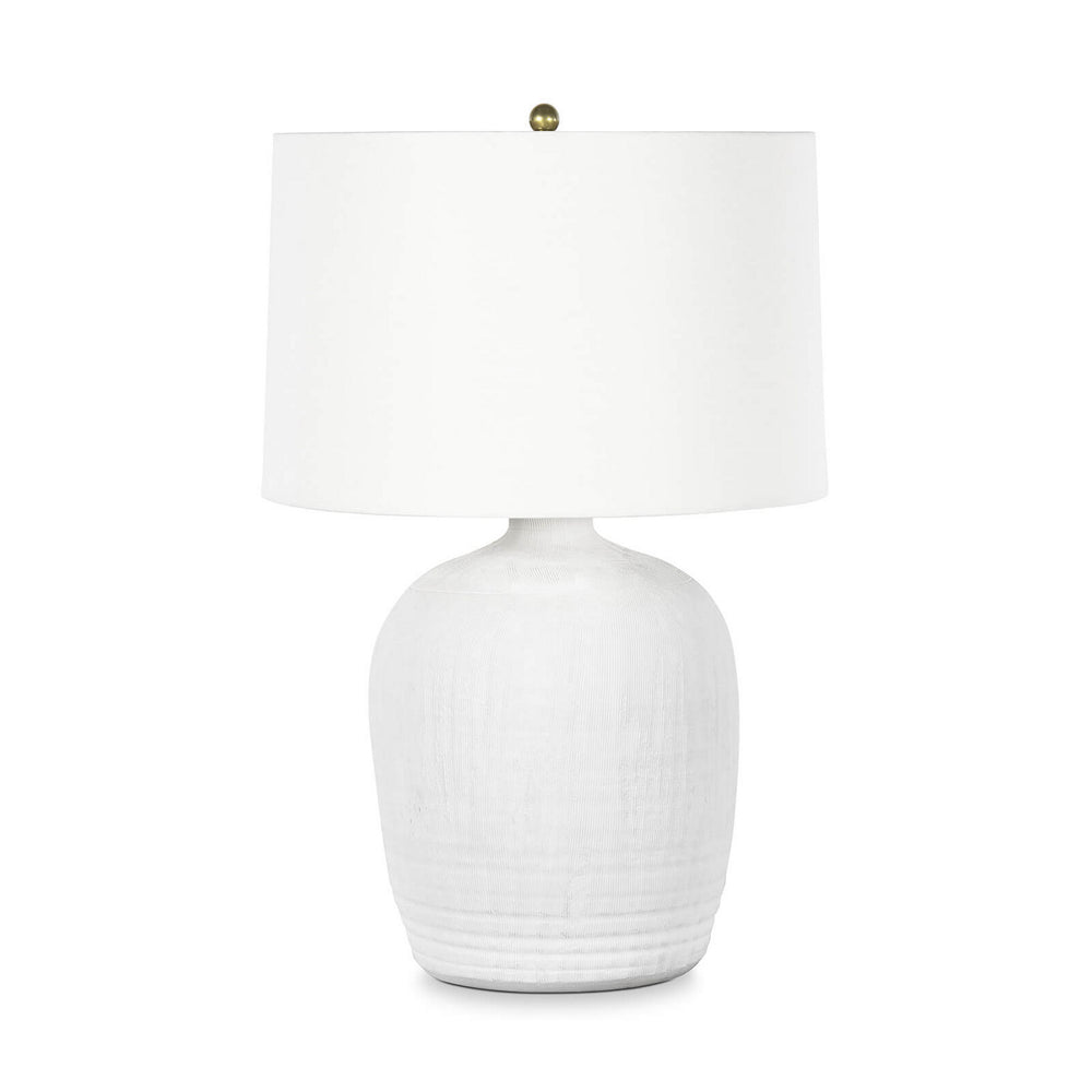 Regina Andrew Canada - One Light Table Lamp - Phoenix - White- Union Lighting Luminaires Decor