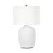 Regina Andrew Canada - One Light Table Lamp - Phoenix - White- Union Lighting Luminaires Decor
