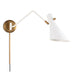 Regina Andrew Canada - One Light Wall Sconce - Spyder - White- Union Lighting Luminaires Decor