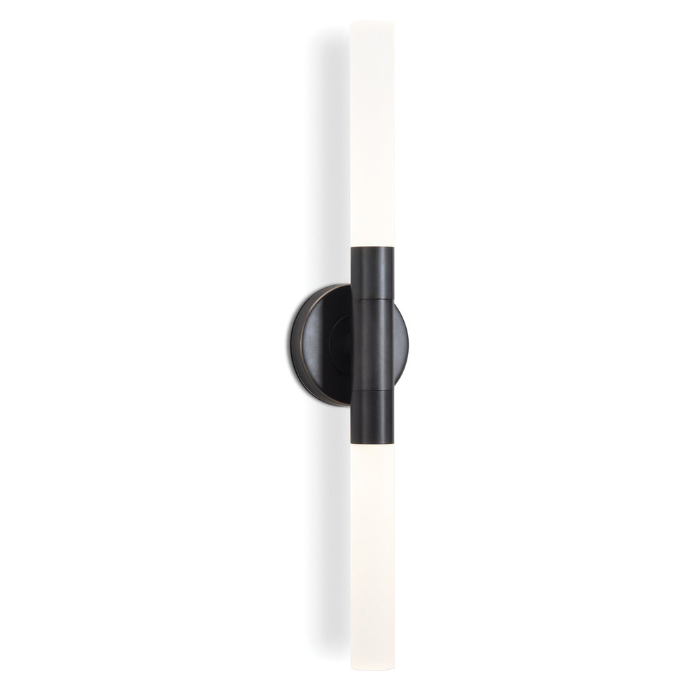 Regina Andrew Canada - Two Light Wall Sconce - Wick Hilo - Oil Rubbed Bronze- Union Lighting Luminaires Decor