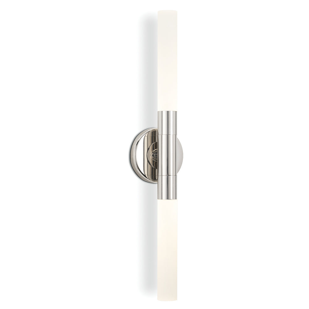Regina Andrew Canada - Two Light Wall Sconce - Wick Hilo - Polished Nickel- Union Lighting Luminaires Decor