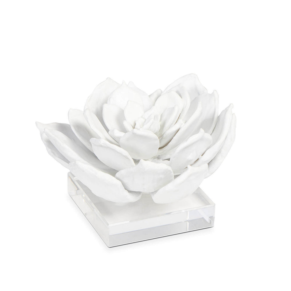 Regina Andrew Canada - Sculpture - Succulent - White- Union Lighting Luminaires Decor