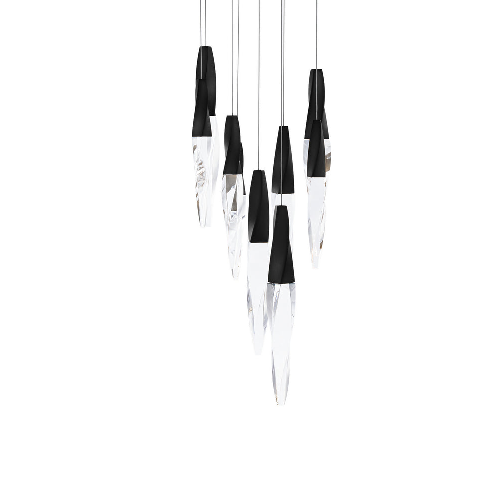 Schonbek Beyond - LED Pendant - Kindjal - Black- Union Lighting Luminaires Decor