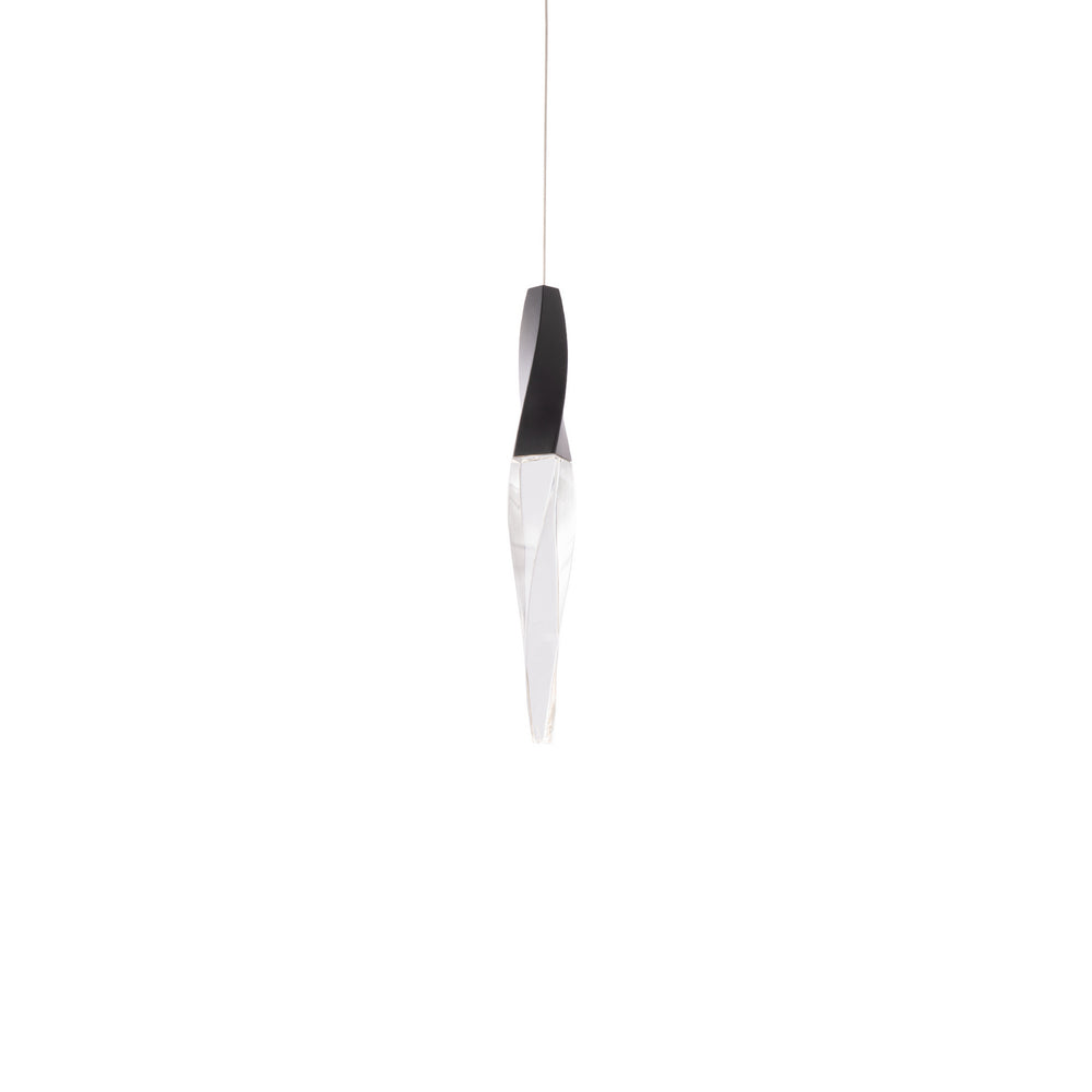 Schonbek Beyond - LED Mini Pendant - Kindjal - Black- Union Lighting Luminaires Decor