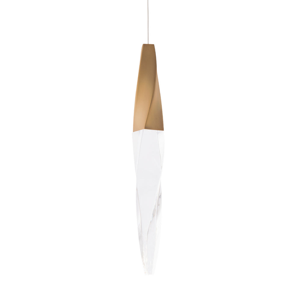 Schonbek Beyond - LED Mini Pendant - Kindjal - Aged Brass- Union Lighting Luminaires Decor