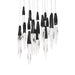Schonbek Beyond - LED Pendant - Kindjal - Black- Union Lighting Luminaires Decor