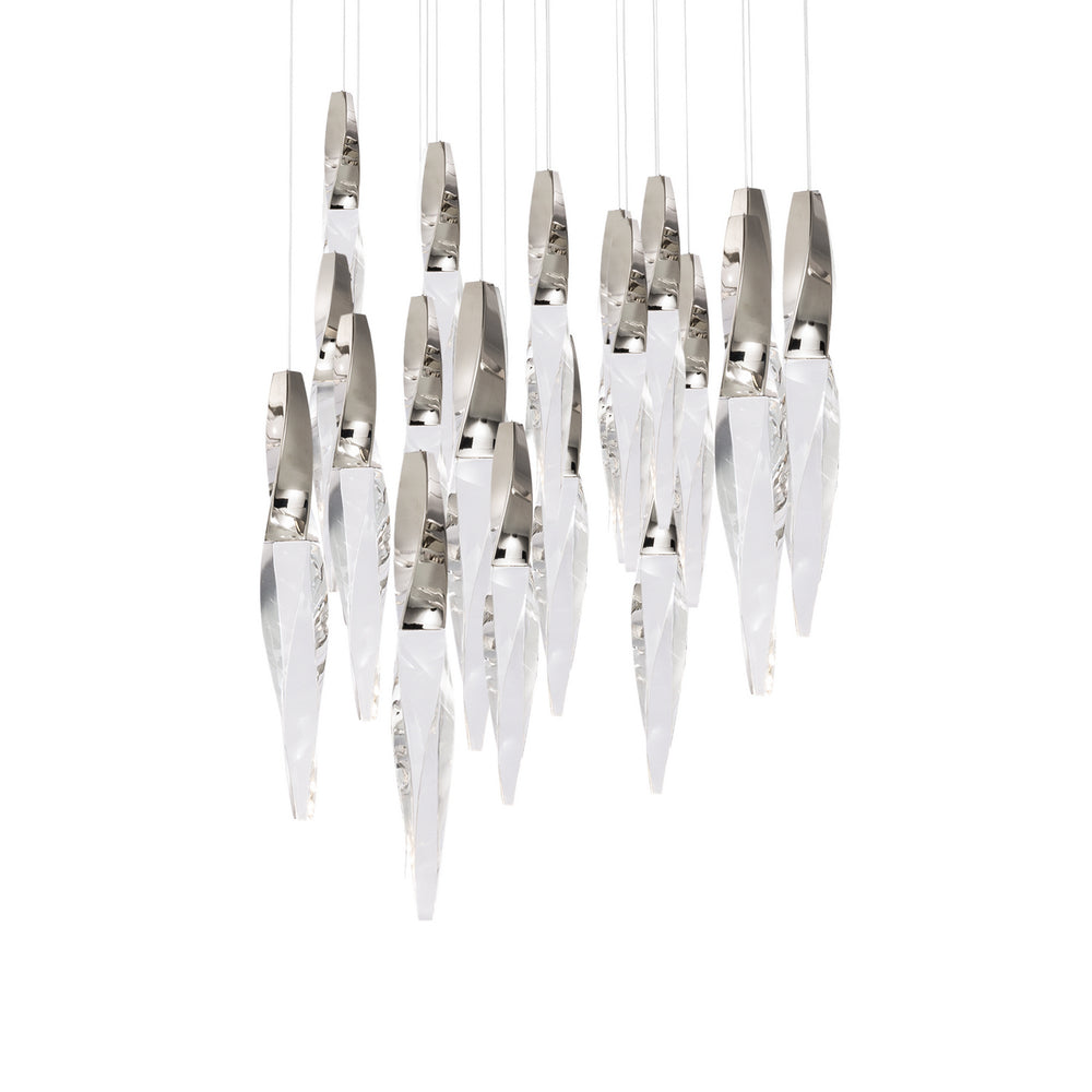 Schonbek Beyond - LED Pendant - Kindjal - Polished Nickel- Union Lighting Luminaires Decor
