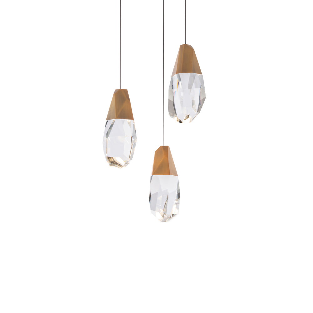 Schonbek Beyond - LED Pendant - Martini - Aged Brass- Union Lighting Luminaires Decor