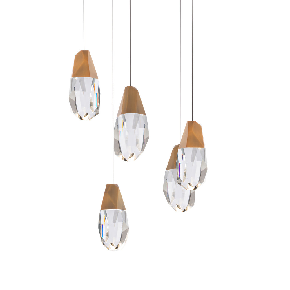 Schonbek Beyond - LED Chandelier - Martini - Aged Brass- Union Lighting Luminaires Decor