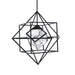 Schonbek Beyond - LED Pendant - Heracles - Black- Union Lighting Luminaires Decor