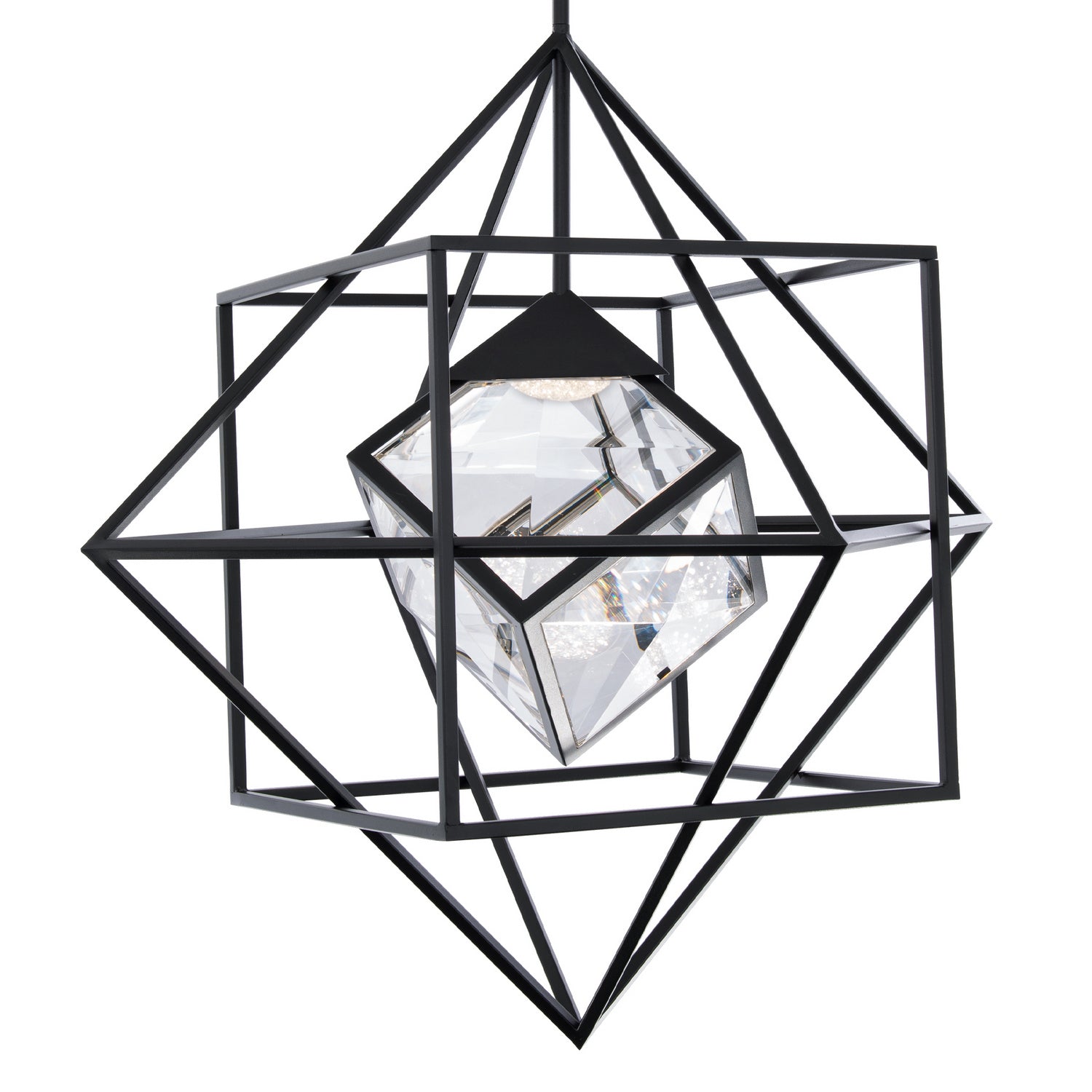 Schonbek Beyond - LED Pendant - Heracles - Black- Union Lighting Luminaires Decor
