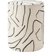 Renwil Canada - Stool - Rachelle - Cream Base/ Black Lines- Union Lighting Luminaires Decor