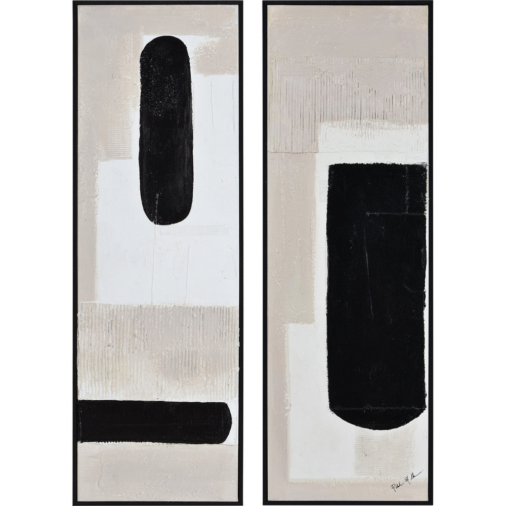 Renwil Canada - Canvas Art - Dragoni - Black- Union Lighting Luminaires Decor
