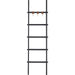Renwil Canada - Ladder For Throws - Mareva - Black- Union Lighting Luminaires Decor