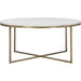 Renwil Canada - Coffee Table - Lova - Antique Brass- Union Lighting Luminaires Decor