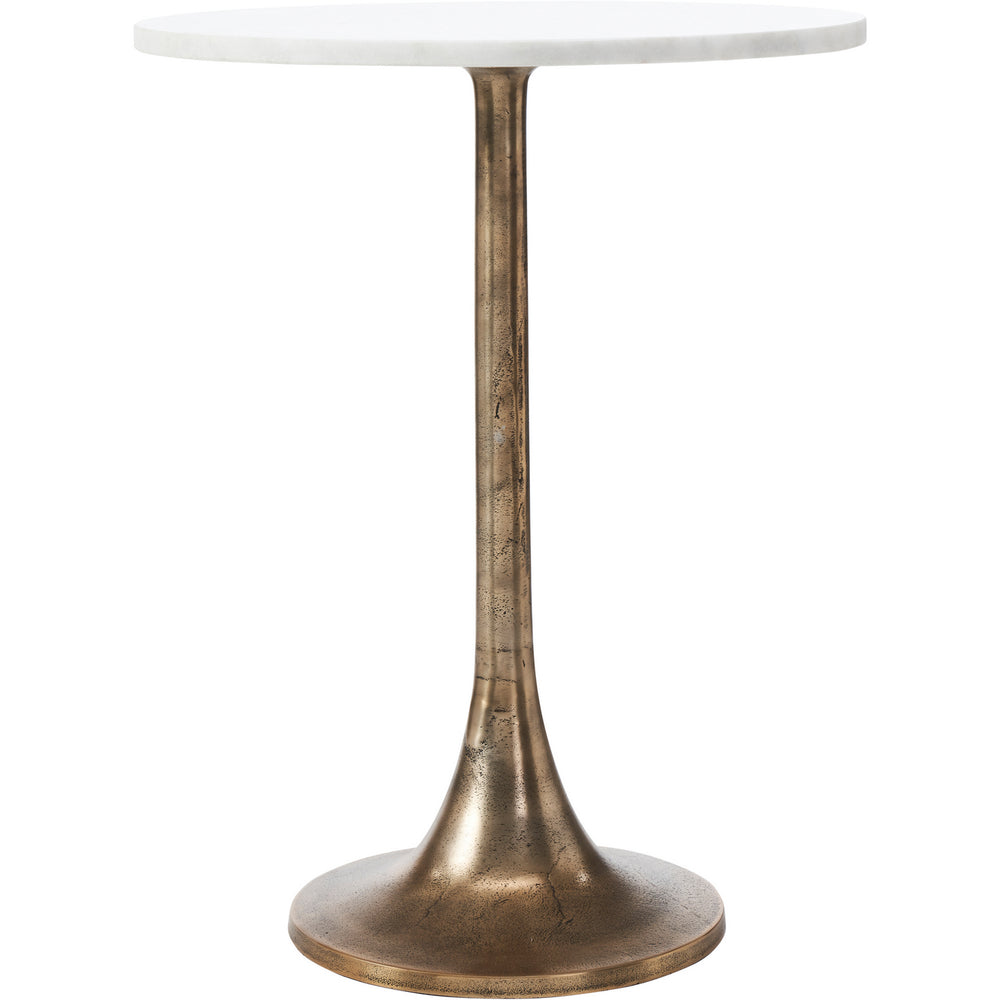 Renwil Canada - Side Table - Amalya - Antique Brass- Union Lighting Luminaires Decor