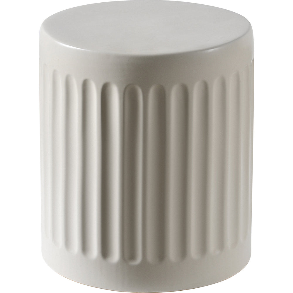 Renwil Canada - Outdoor Table - Lucian - Matte Off-White- Union Lighting Luminaires Decor